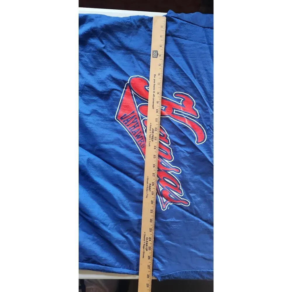 Kansas University Jayhawks Vintage Pullover Jacket 1990's College Dodger